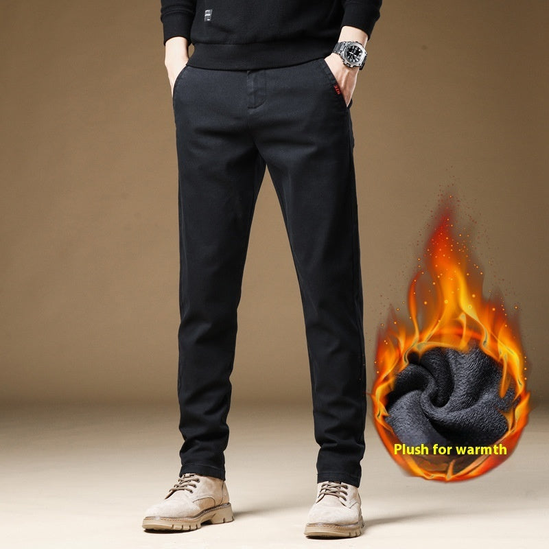 Matthew – Casuale Broek Met Fleecevoering Voor De Winter