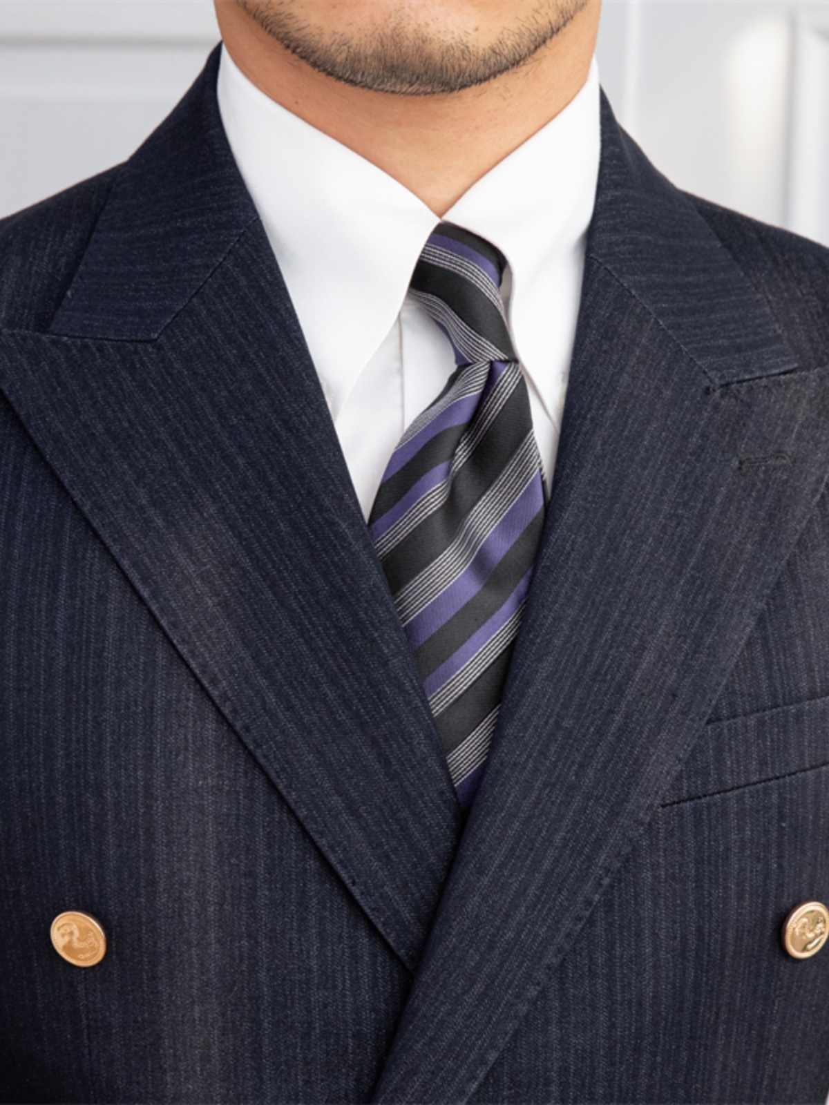 Stanley – Dubbel Geplooid Slim Fit Pak