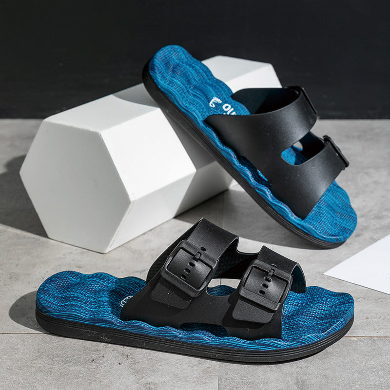 David – Antislip Slippers voor Heren met Platform