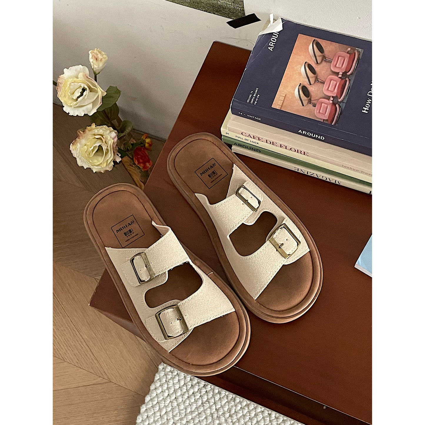 Rose – Casual Platform Antislip Strand Slippers voor Zomer
