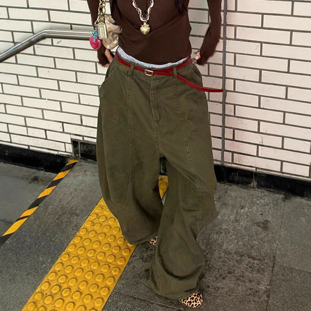 Sophie – Retro Gewassen Korridorvormige Machete Jeans