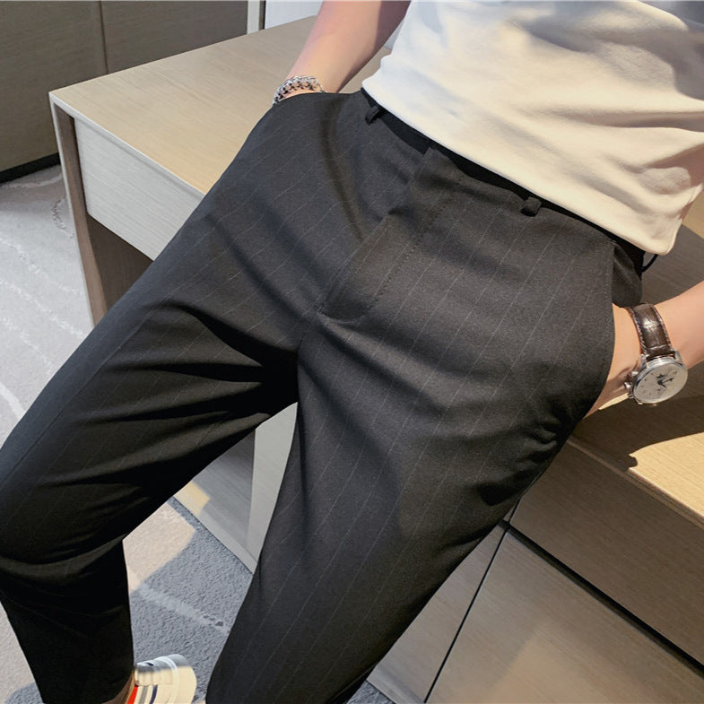 Cameron – Dunne Slim Fit Broek voor Heren