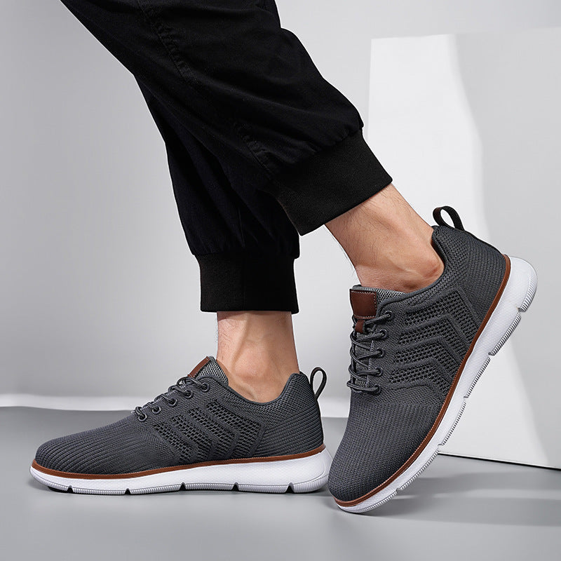 Richard – Vliegende Geweven Mesh Sneakers voor Heren