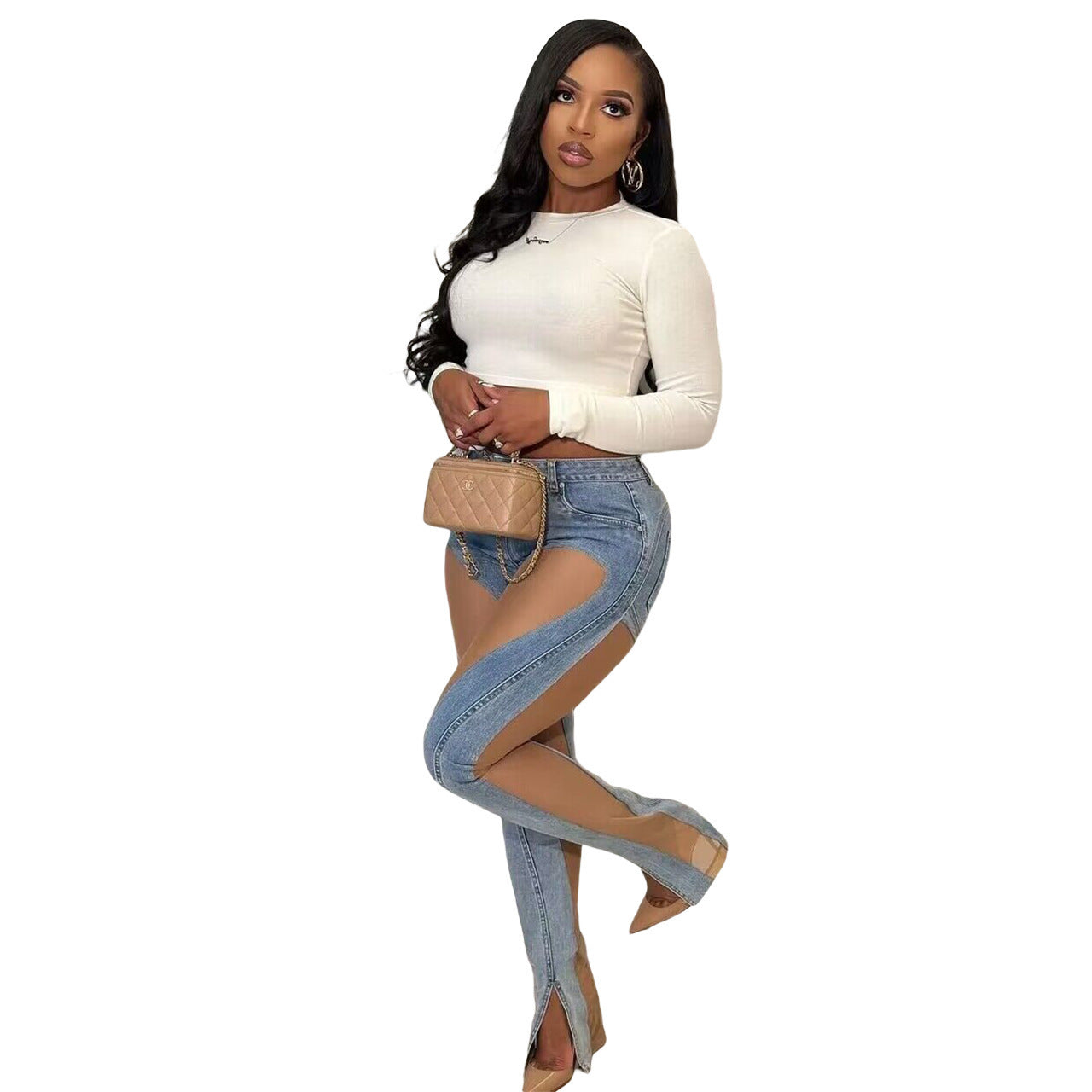 Donna – Transparante Stijlvolle Damesjeans