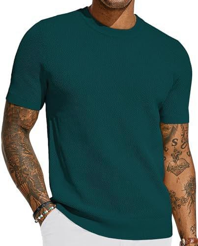 Geoffrey – Korte Mouwen Gebreide T-shirt