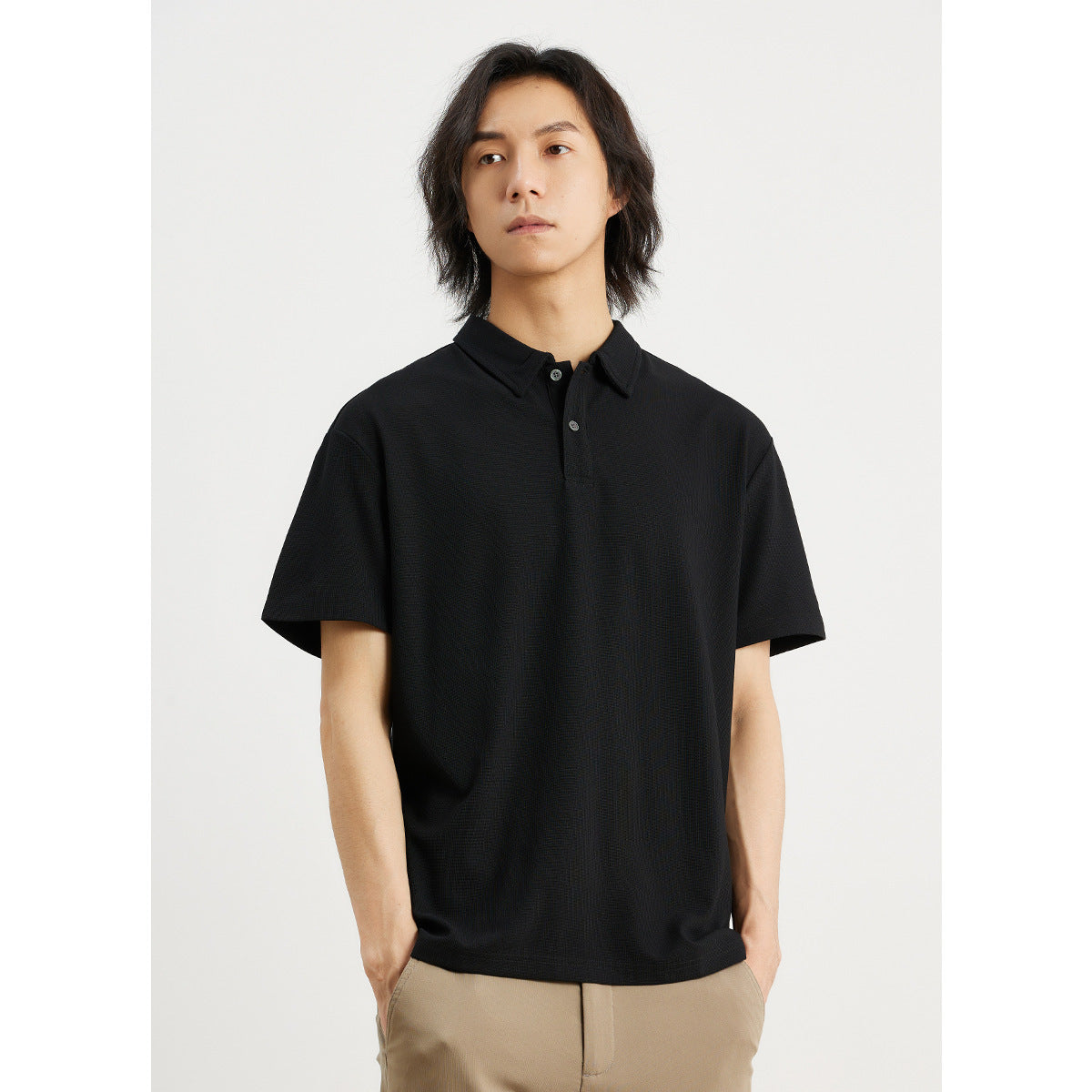 Donald – Eenvoudig Poloshirt met Korte Mouwen