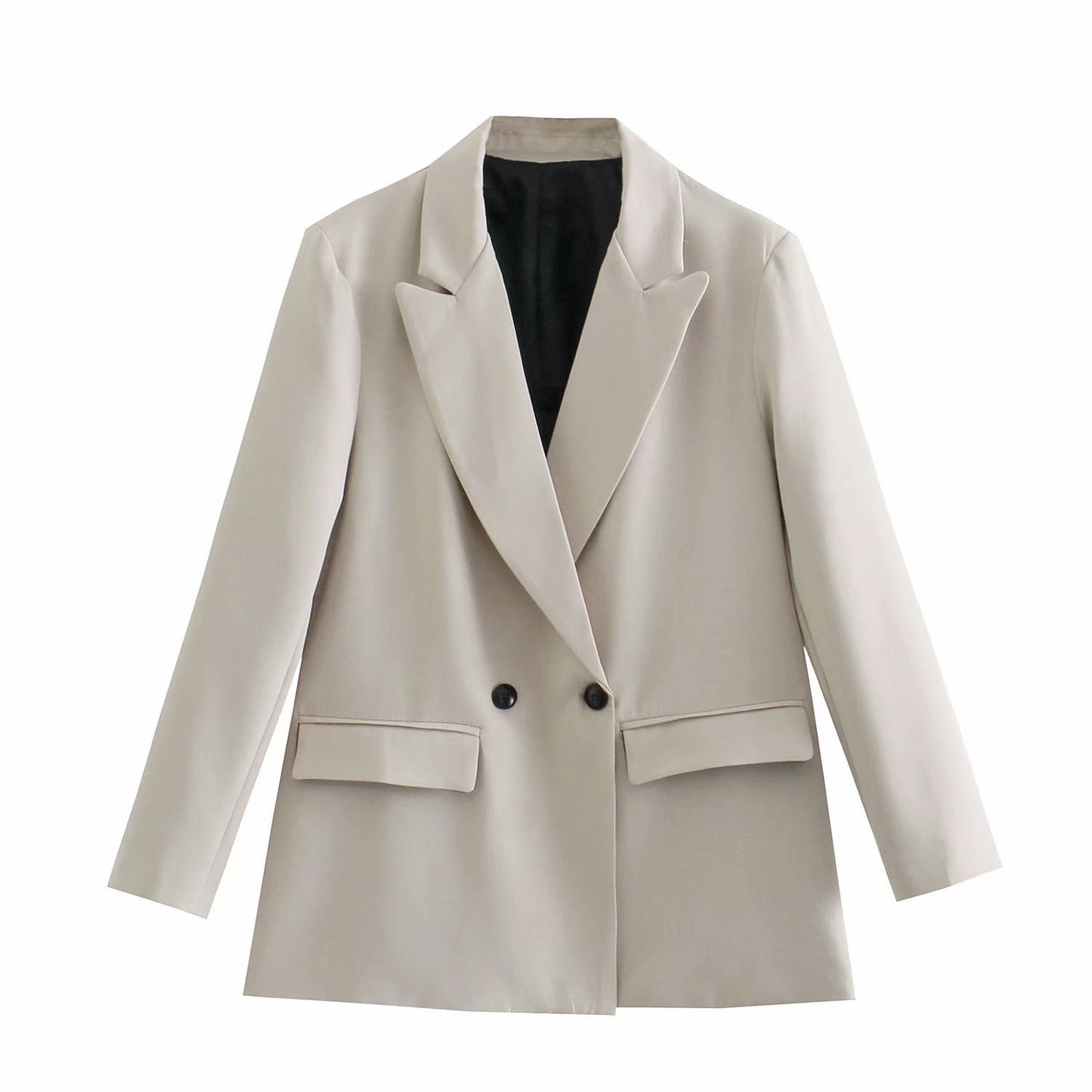 Deborah – Losvallende Double-breasted Blazer
