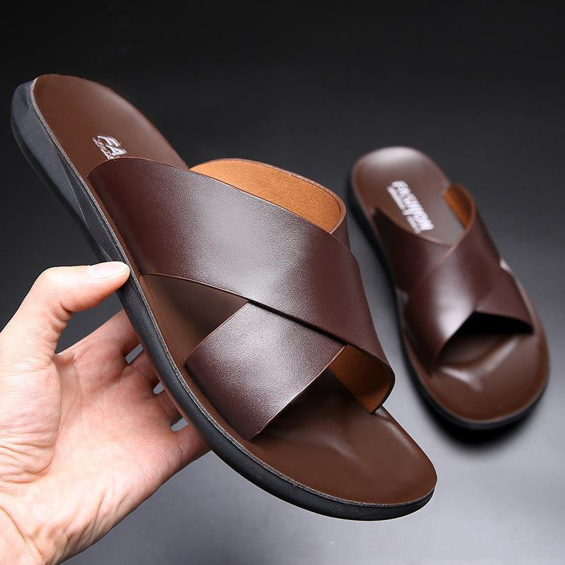Joel – Antislip Sandalen van Vegan Leer