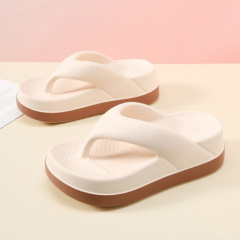 Denise – Platform Verhoogde Teenslippers voor Dames