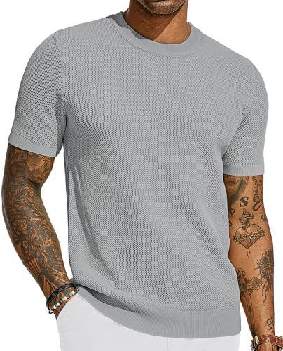 Geoffrey – Korte Mouwen Gebreide T-shirt