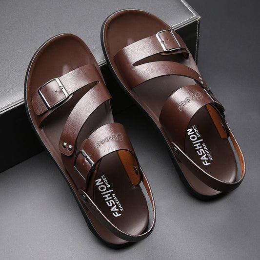 Leonard – Vegan Leren Sandalen en Slippers voor Heren