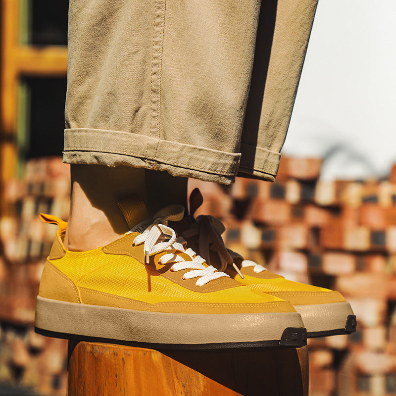 Tony – Ademend Canvas Sneakers voor Studenten