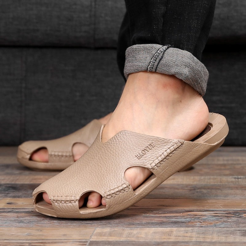 Mark – Waterdichte Heren Slippers met Gesloten Neus