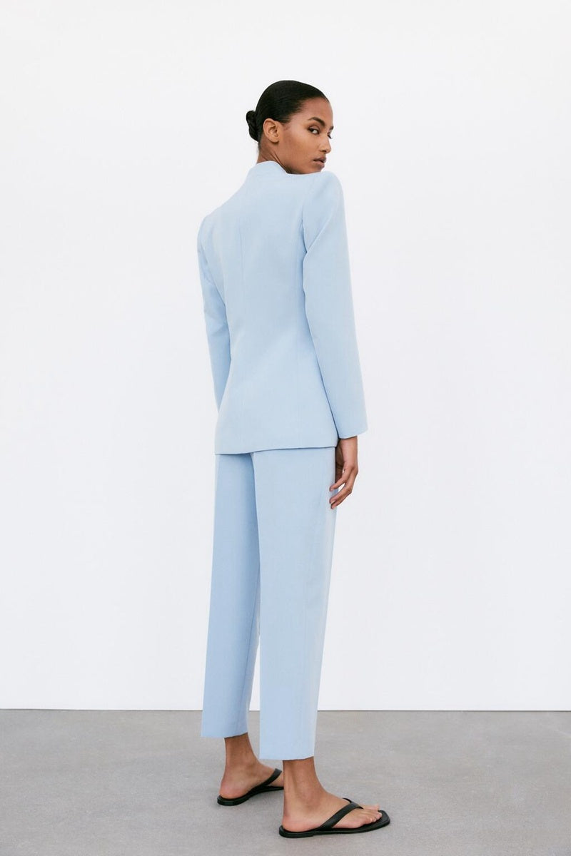 Holly – Zomerse Damesblazer Zonder Revers