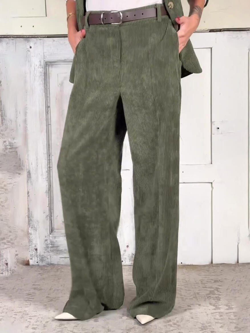 Jay – Corduroy Blazer en Broek Set voor Heren