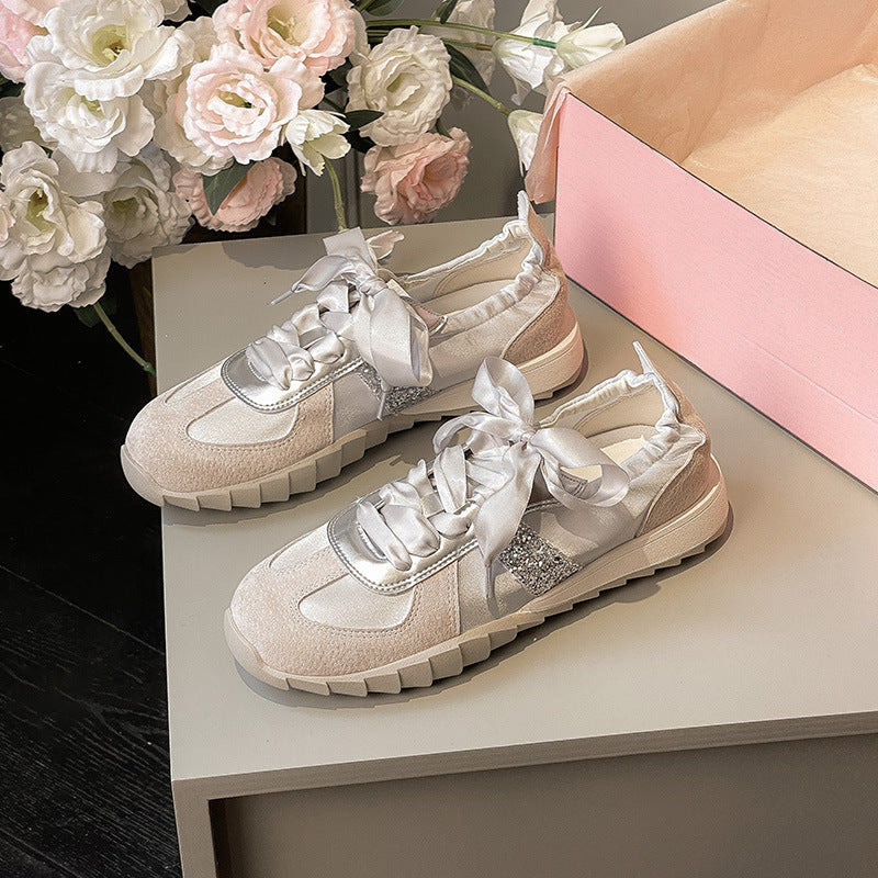 Abigail – Retro Platte Slofjes met Ademend Comfort