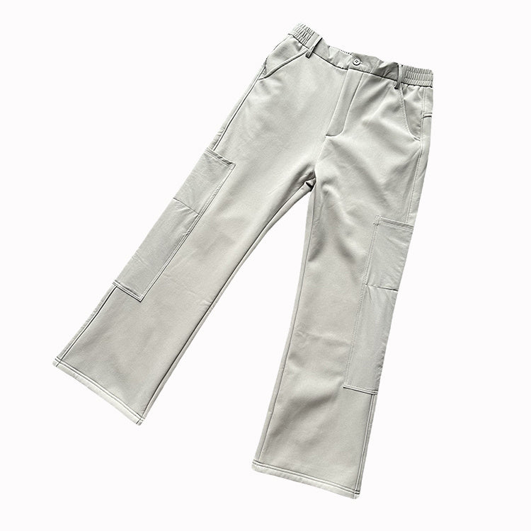 Keith – Rechte Outdoor Broek met Zijrits en Drievoudige Bescherming