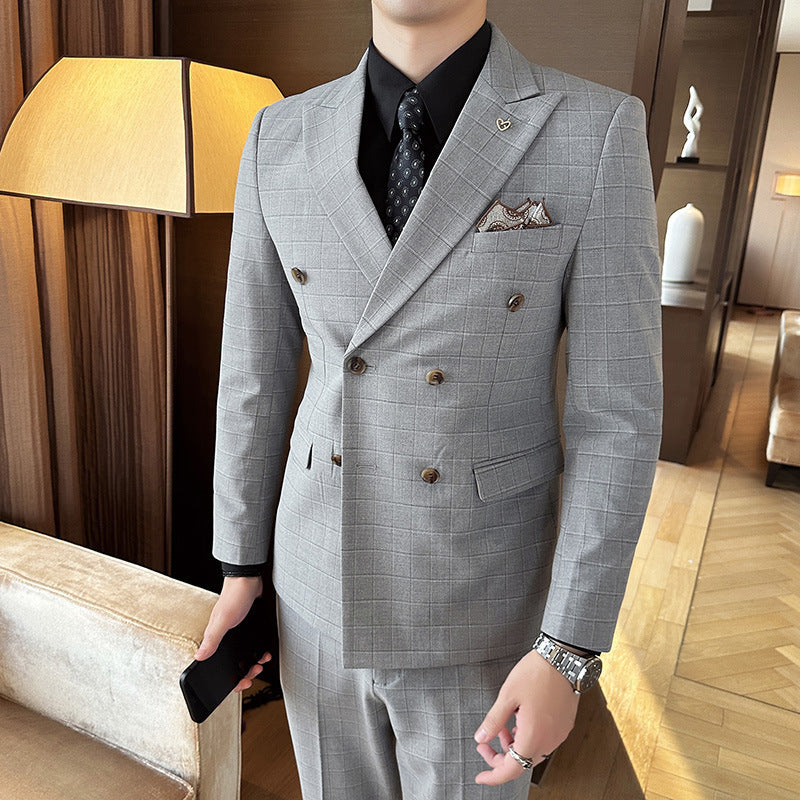 Matthew – Herfst en Winter Drie-delig Zakelijk Casual Pak