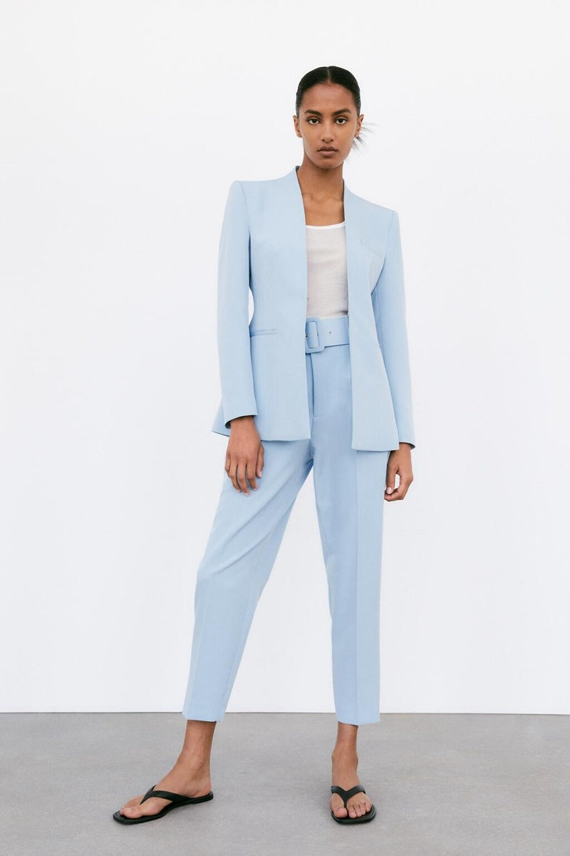 Holly – Zomerse Damesblazer Zonder Revers