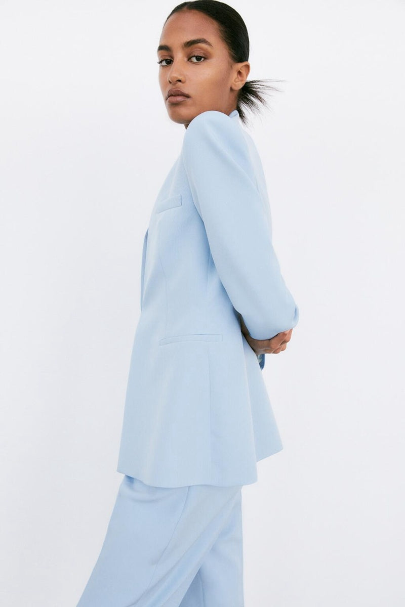 Holly – Zomerse Damesblazer Zonder Revers