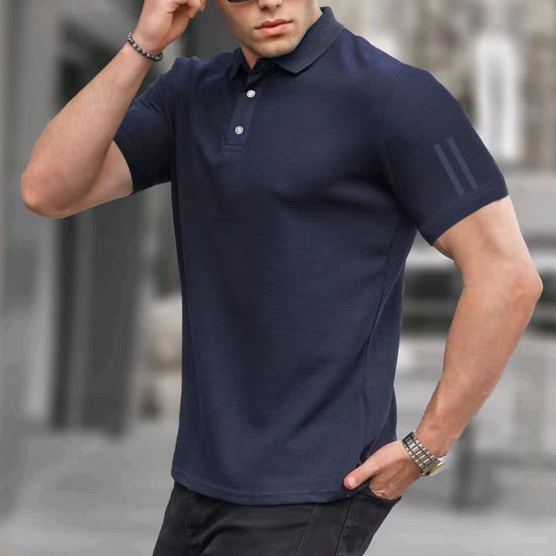 Larry – Korte Mouw Polo voor Mannen