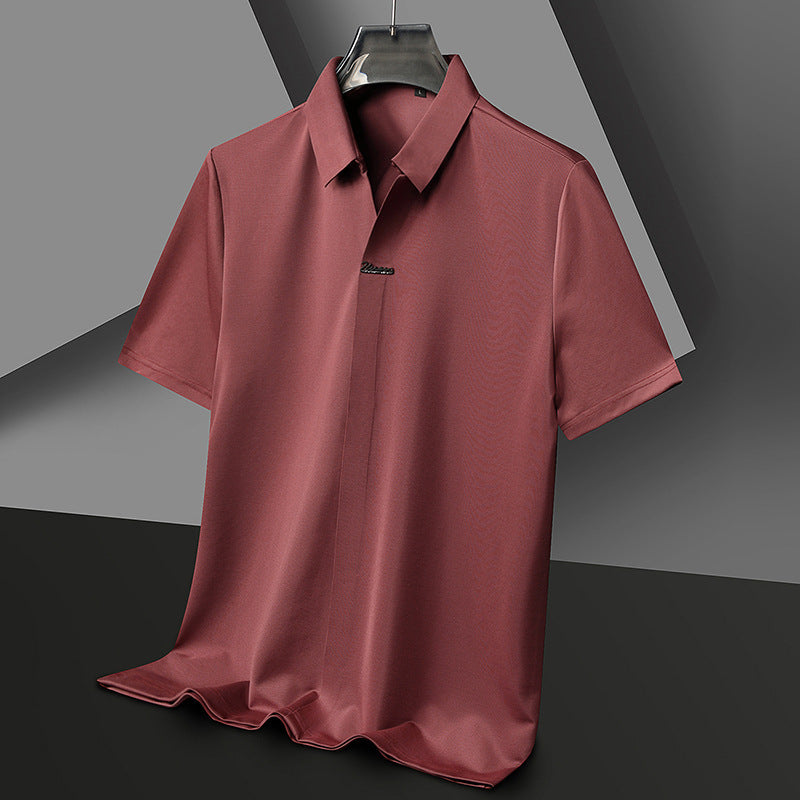 Warren – Eenvoudig Comfortabel T-shirt in Effen Kleur