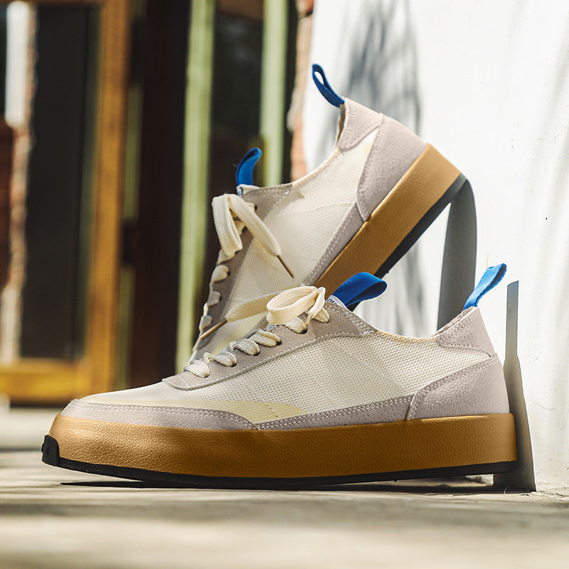 Tony – Ademend Canvas Sneakers voor Studenten