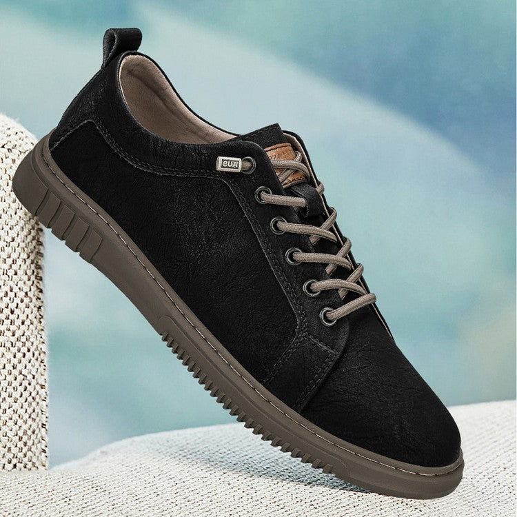 Justin – Platte Casual Schoenen Lente/Zomer Lage-top Veterschoenen