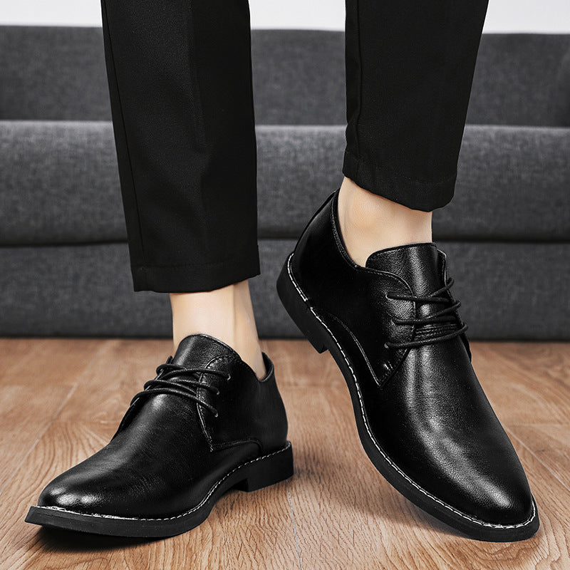 Roy – Business Casual Vegan Leren Veterschoenen voor Heren