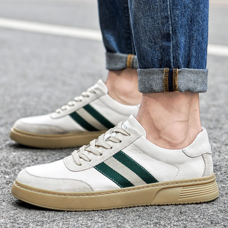 Bobby – Lage Platte Casual Schoenen van Premium Vegan Leer