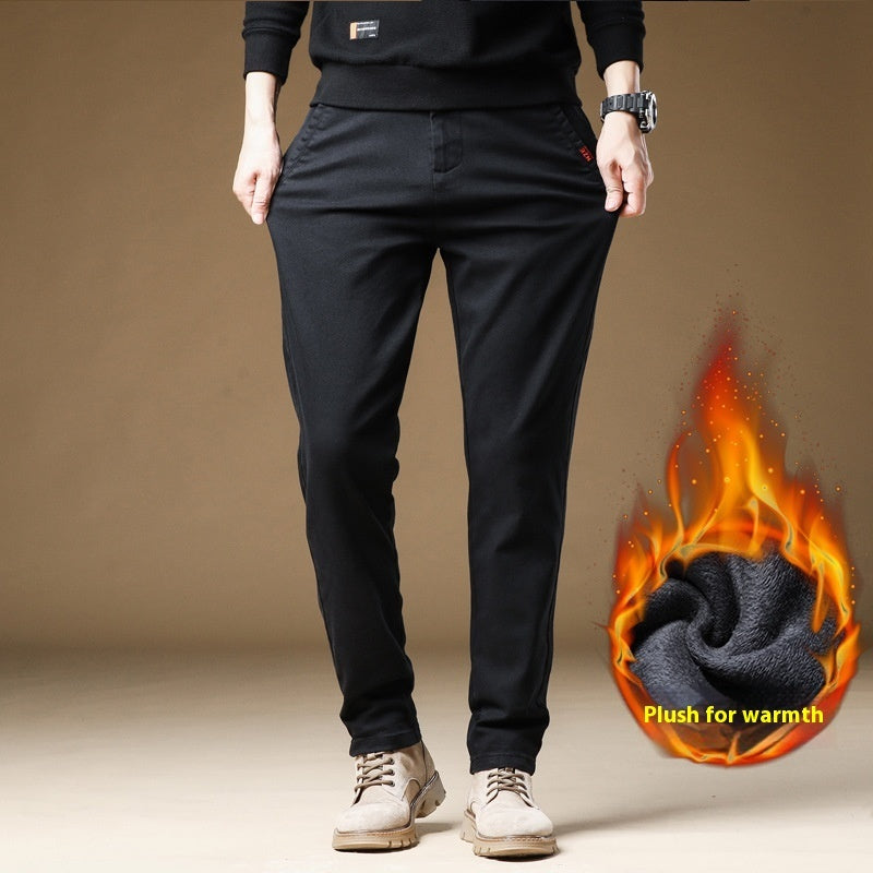 Matthew – Casuale Broek Met Fleecevoering Voor De Winter