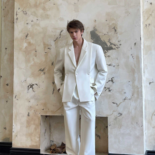 Adrian – Minimalistisch Hoogwaardig Pak in Effen Kleur