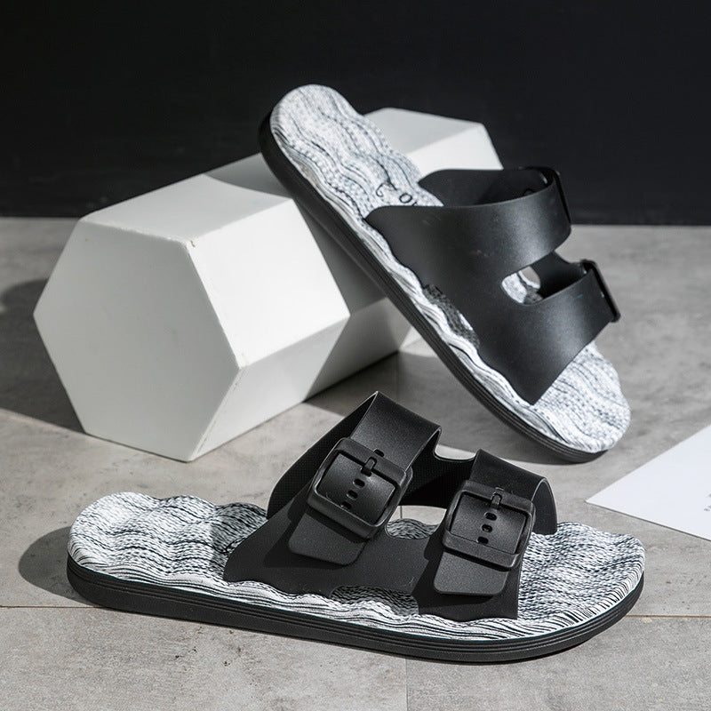 David – Antislip Slippers voor Heren met Platform