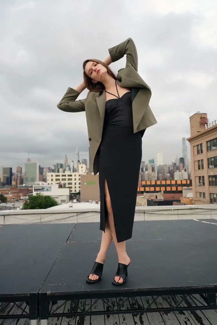 Deborah – Losvallende Double-breasted Blazer