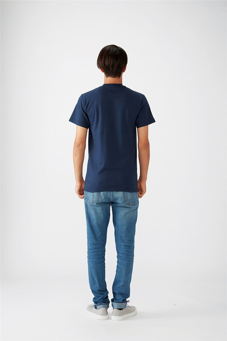 Leah – Ronde Hals T-shirt met Zak