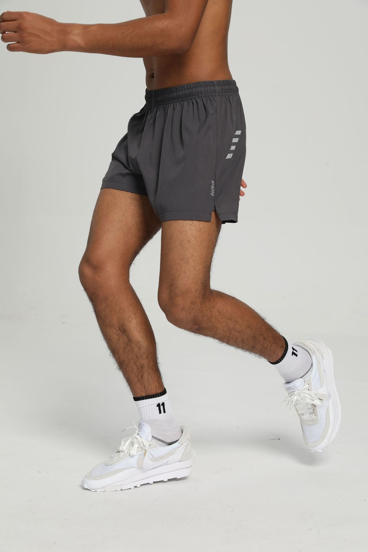Ken – Elastische Sneldrogende Driepunts Sportshorts Voor Marathon