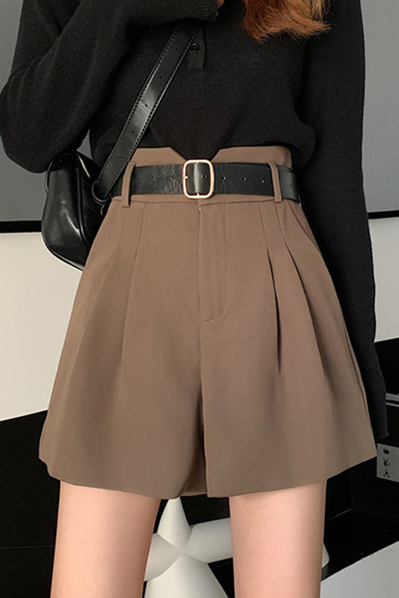 Jasmine – Wijde A-lijn Hoge Taille Korte Broek