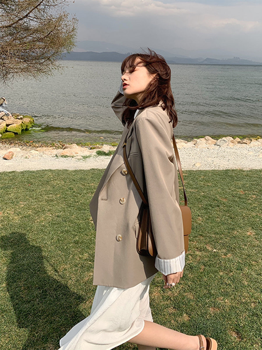 Donna – Non-iron Casual Blazer Top voor Vrouwen