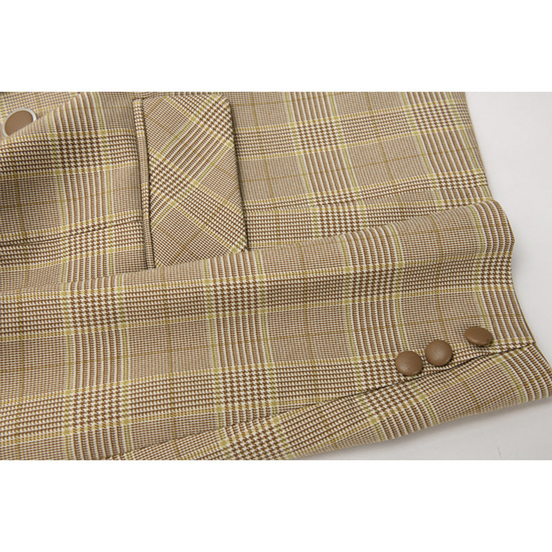 Victoria – Geruite Blazer voor Dames