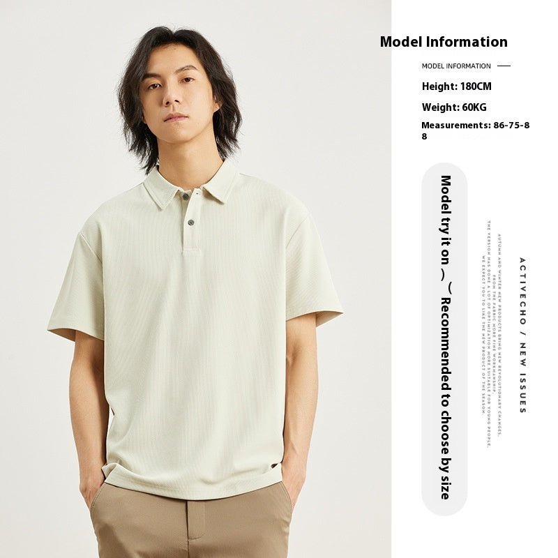 Donald – Eenvoudig Poloshirt met Korte Mouwen
