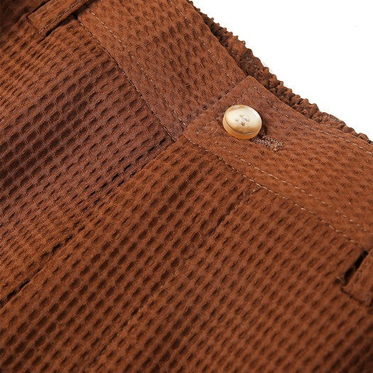 Lawrence – Wafelstof Korte Broek voor Heren