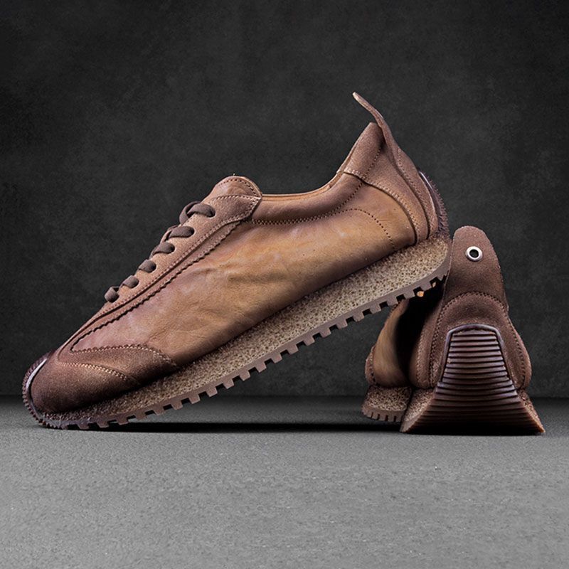 Alfred – Vintage Zachte Onderkant Sportschoenen voor Heren