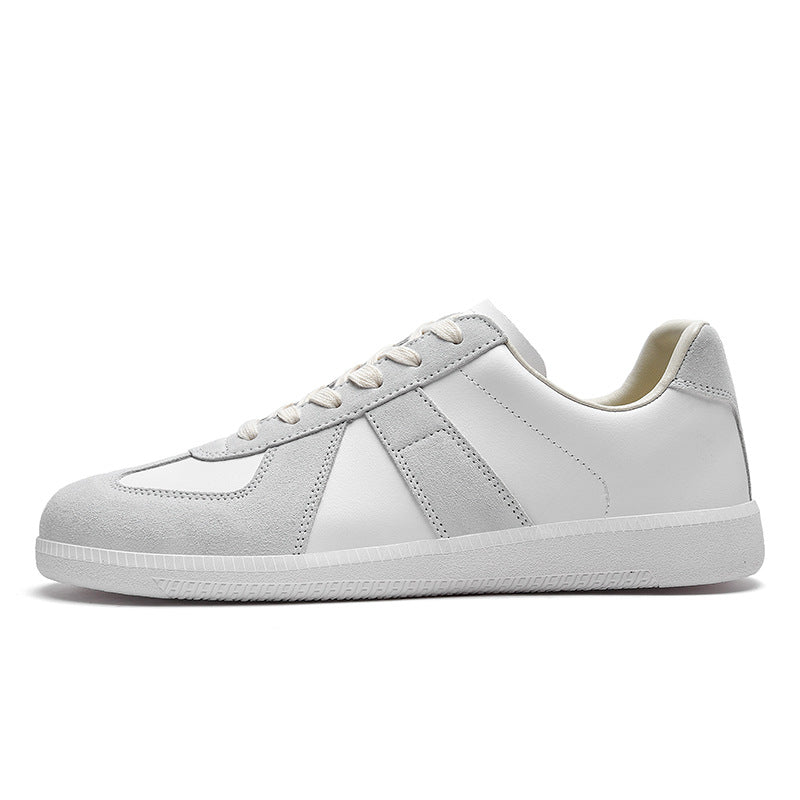 Sarah – Retro Sportieve Witte Schoenen met Zachte Zool
