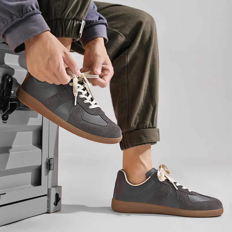 Sarah – Retro Sportieve Witte Schoenen met Zachte Zool