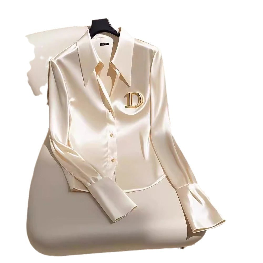 Chelsea – Effen Kleur Dames Lange Mouw Top