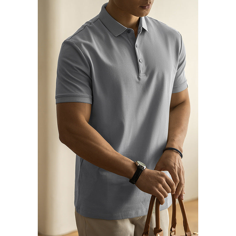 Claire – Katoenen Polo T-shirt met Korte Mouwen