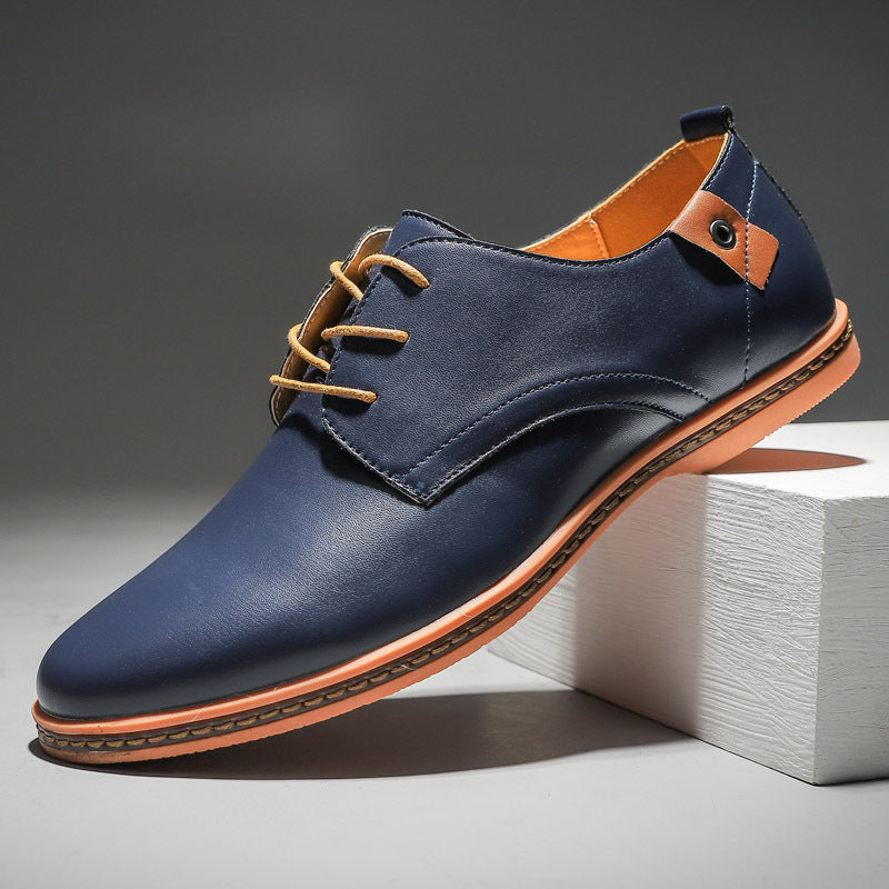 Brett – Casual Business Schoenen van Vegan Leer met Veters