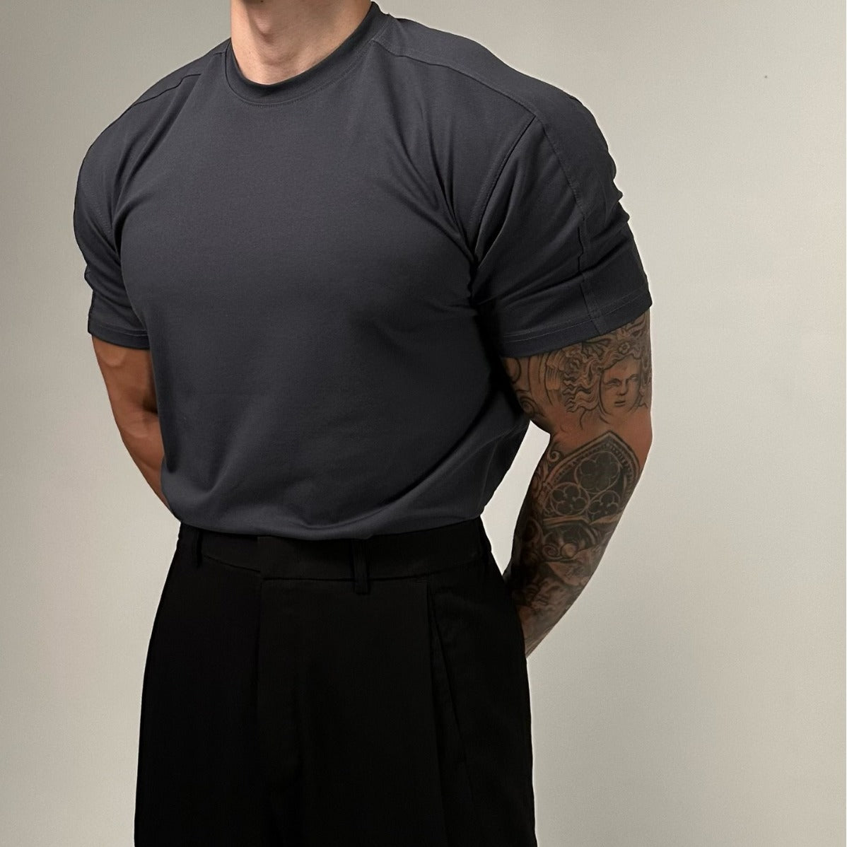 Steve – Retro Sportieve Korte Mouw Heren Zomer