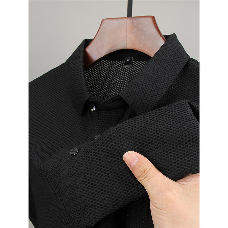 Dan – Mode IJs Zijde Korte Mouw T-shirt