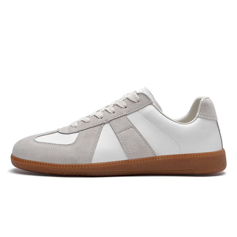Sarah – Retro Sportieve Witte Schoenen met Zachte Zool